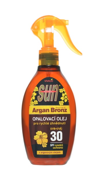 OPALOVACÍ OLEJ 30 SPF pro rychlé zhnědnutí