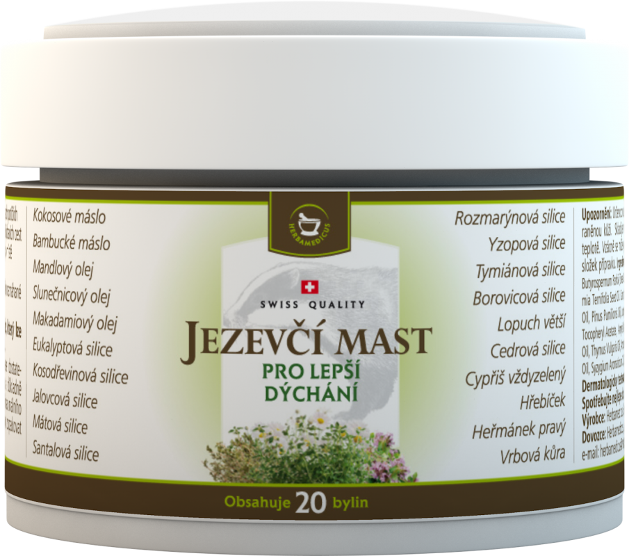 JEZEVČÍ MAST 50 ml