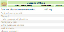 GUARANA 90 tablet