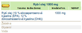 RYBÍ OLEJ (Omega 3) 50 tobolek